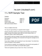 Non Verbal Reasoning