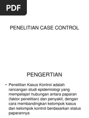 12penelitian Case Control Lanjut
