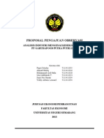 Proposal Observasi PT Garudafood
