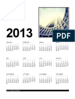 KALENDER 2013