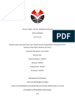 Tugas Field Study Kewirausahaan Presentasi