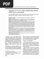 Download Adapalene 01 Gel is Better Tolerated Than Tretinoin 0025 Gel in Acne Patients by Fenni Oktoberry SN139372717 doc pdf