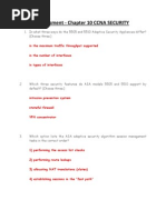 Assessment - Chapter 10a CCNA SECURITY