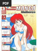 Como desenhar mangá mulheres