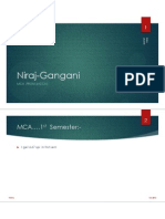 Niraj-Gangani: Mca, From (Ncca)
