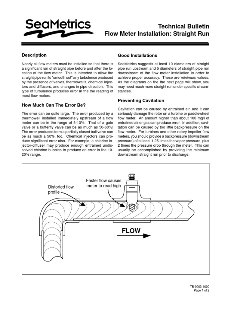 K Factor Flow Meter Flow Measurement Valve Free 30day Trial Scribd
