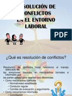 PPT RESOLUCIÓN CONFLICTOS CORTO Y EFECTIVO