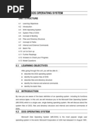 Unit 4 Ms Dos Operating System