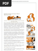 Estatuto Social da Associação Cultural Ilhota Rock Clube _ Ilhota Rock Festival