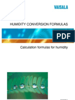 Vaisala Humidity Conversion Formulas-En