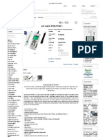 PH Meter PCE-PHD 1: Service Terms Payment and Shipping Account