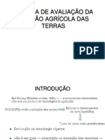 Sistema de Avaliação Da Aptidão Agrícola Das Terras