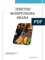 Genetski Modificirana Hrana