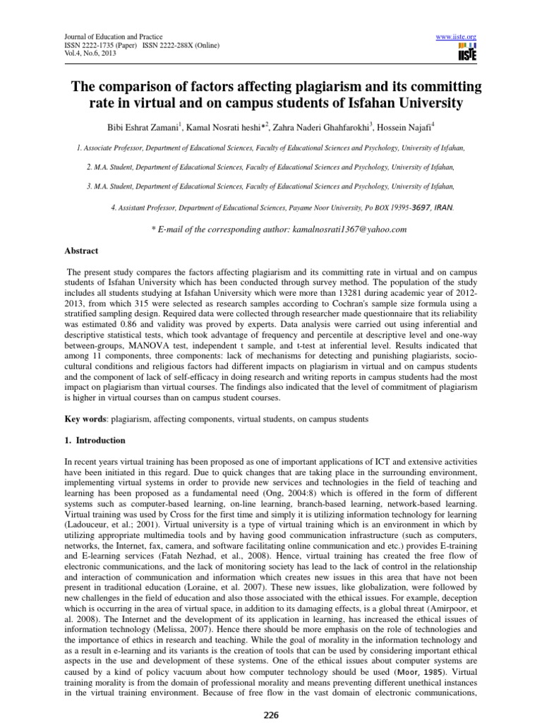 compare essays for plagiarism