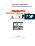 113749782 Modul Membuat Website Sederhana Dengan Web Blogger