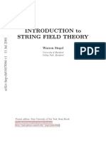 (Advanced Series in Mathematical Physics ) Warren Siegel-Introduction to String Theory-World Scientific Pub Co Inc (1989)