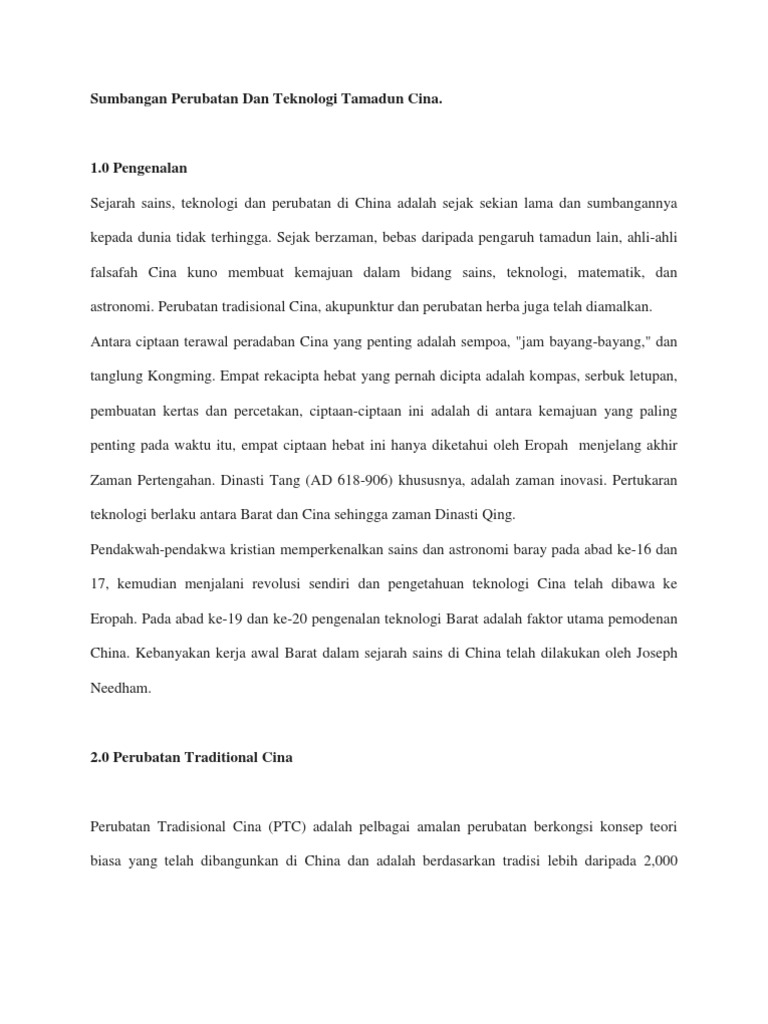 Perubatan Tradisional Cina Pdf - Jurupulih u