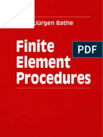 Finite Element Procedures by K J Bathe