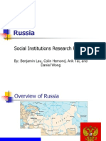 Russia: Social Institutions Research Project