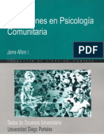 Alfaro Jaime - Discusiones en Psicologia Comunitaria