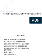 2.-Tipos de Levantamientos Topograficos