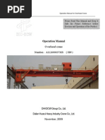 EOT Crane Installation and Maintenance Manual | PDF | Crane (Machine ...