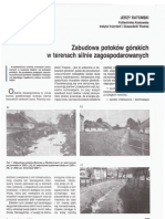Zabudowa Potoków Górksich W Terenach Silnie Zagospodarowanych - Ratomski - Gospodarka Wodna 8-2004
