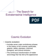 SETI - The Search For Extraterrestrial Intelligence