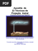 Apostila de 22 Técnicas de Projeção Astral (Beraldo Lopes Figueiredo)