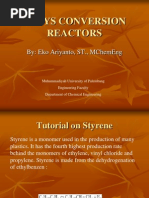 Hysys Conversion Reactors: By: Eko Ariyanto, ST., Mchemeng