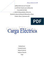 Lab.fisica3 Carga Electrica