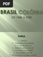 BRASIL COLÔNIA 3°ano B - MECÂNICA