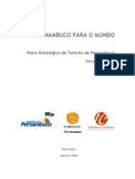 Plano Estratégico do turismo de pernambuco 2008 a 2020
