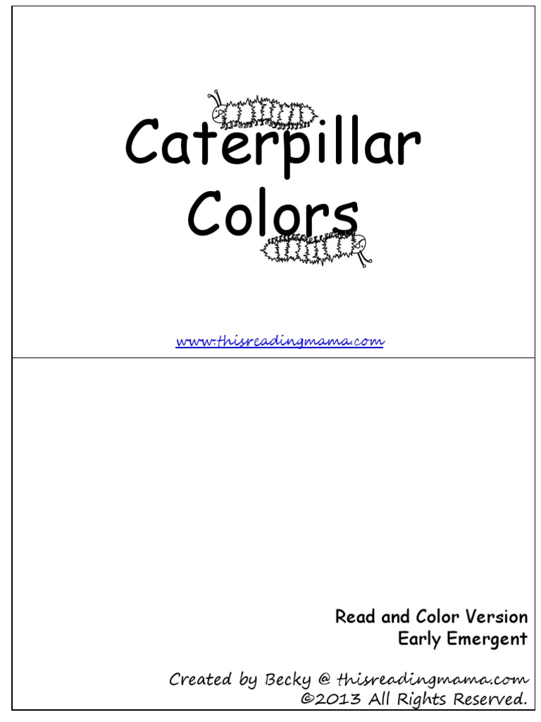 CaterpillarColors EER BW | PDF