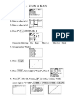 Stat Plot Instructions