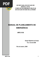 Manual de Planejamento contra Emergências