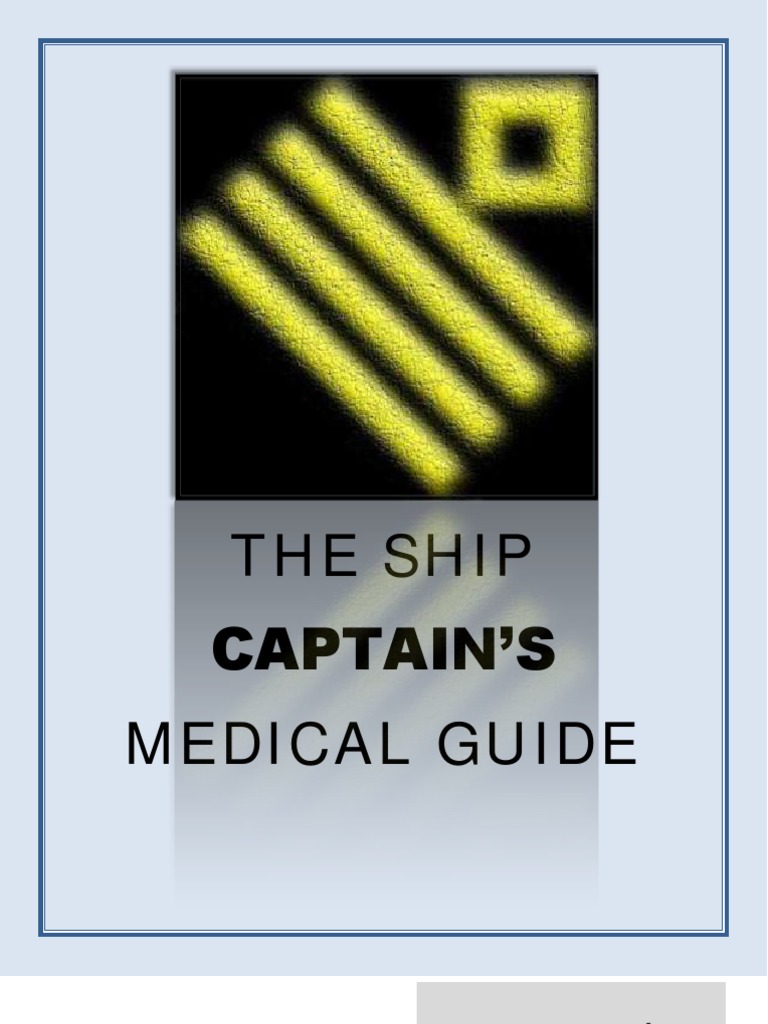 The Ships Captain Medical Guide PDF PDF First Aid Wound