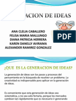 Generacion de Ideas