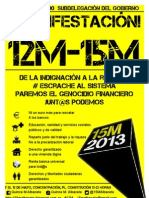 15M - Cartel 12M - A3 - Amarillo