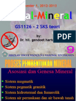 Ganesa Mineral By: DR. Hill. Gendoet Hartono, ST., MT.