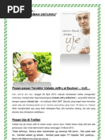Download Untaian Hikmah Untukku dan Pesan Terakhir alm Ustadz Uje by Rena Surya SN139499822 doc pdf