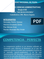 Diapositivas de Competencia Perfecta