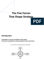 The Five Forces That Shape Strategy