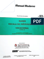 Kuder Escala de Preferencias