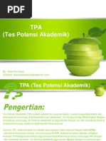 Download TPA Tes Potensi Akademik by Tie YettiCiichaachaamarricaheyhey SN139513343 doc pdf