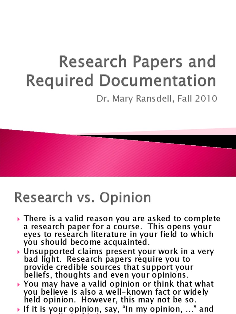Research Paper Writing Guidelines | PDF | Reading Comprehension | Ellipsis