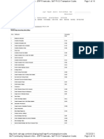 Sap Fico Tcode