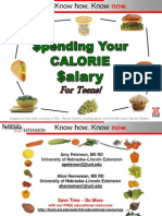 Teencaloriesalary2012-120827085726-Phpapp01 Teen Calorie and Salary Analogy Presentation