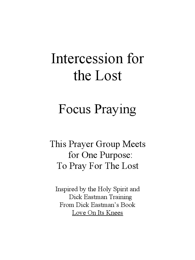 Intercession Pdf Pdf
