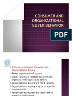 Consumer and Organizational Buyer Behavior